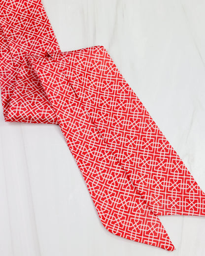 Skinny Print Scarf