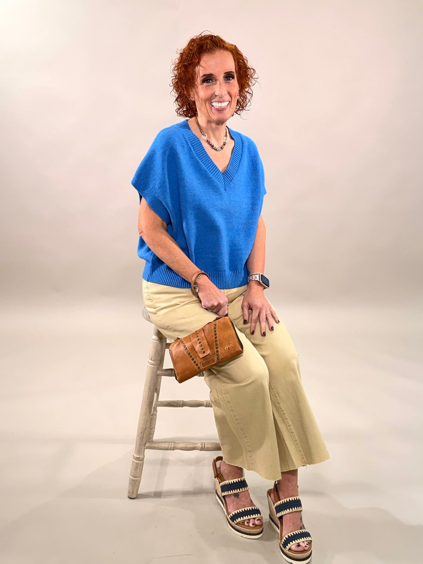 Effortless Knit Sweater Vest