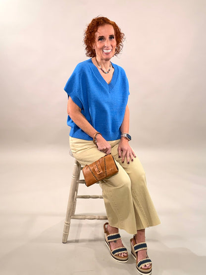 Effortless Knit Sweater Vest