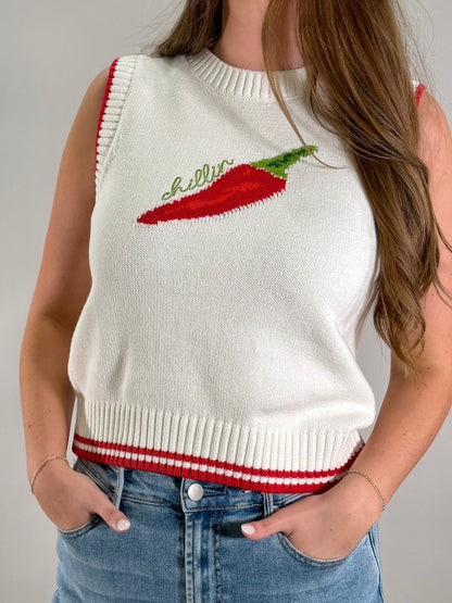 Pepper Sleeveless Sweater