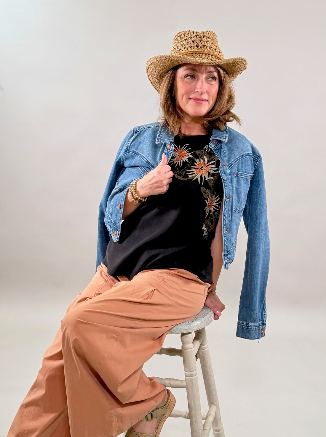 Artisan Embroidered Tank