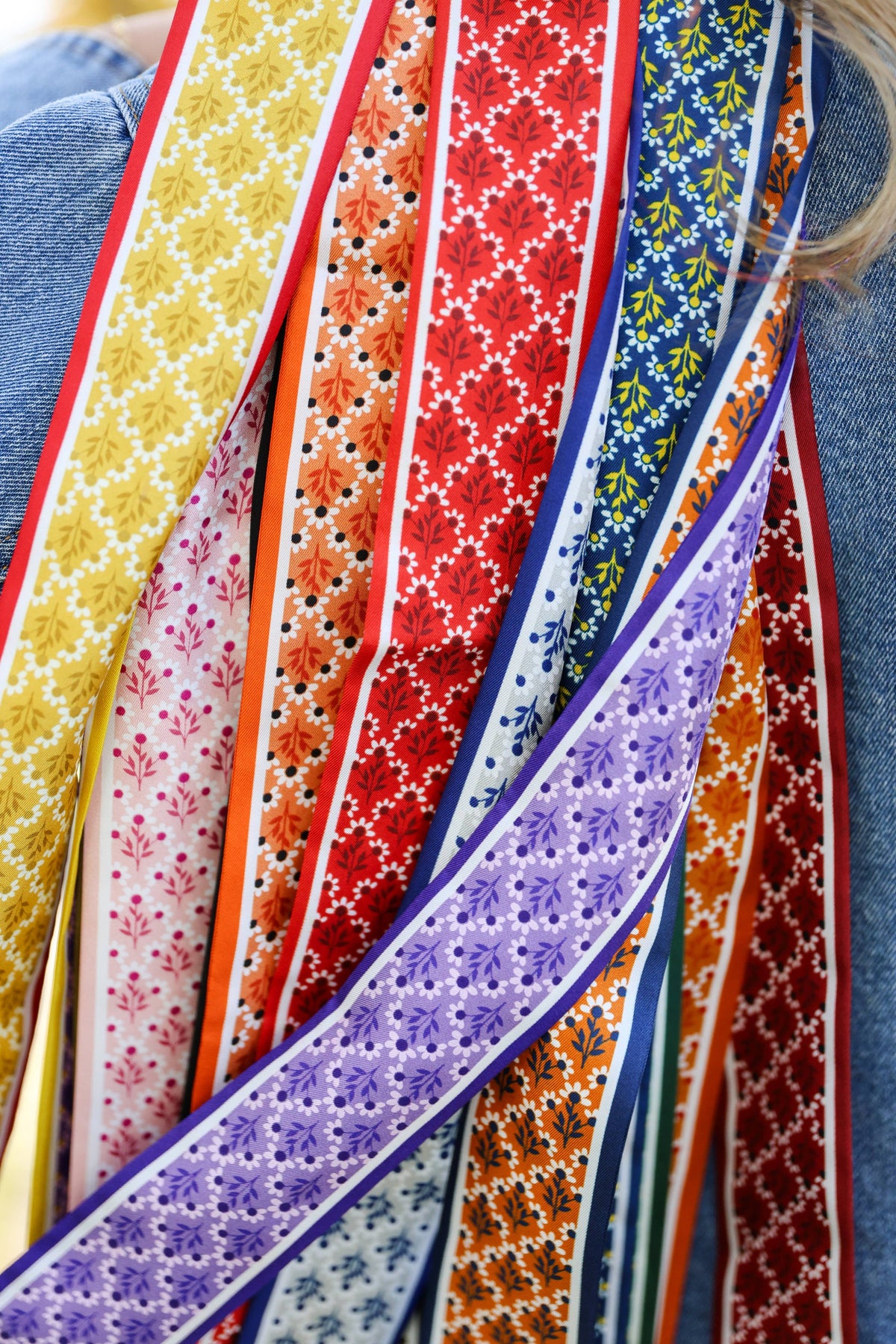 The Sideline Scarf™ - Blue &amp; Red
