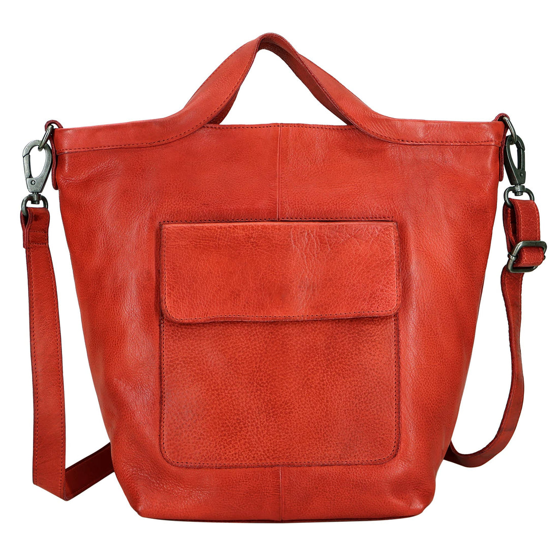 Bianca Handcrafted Leather Tote/Crossbody Bags