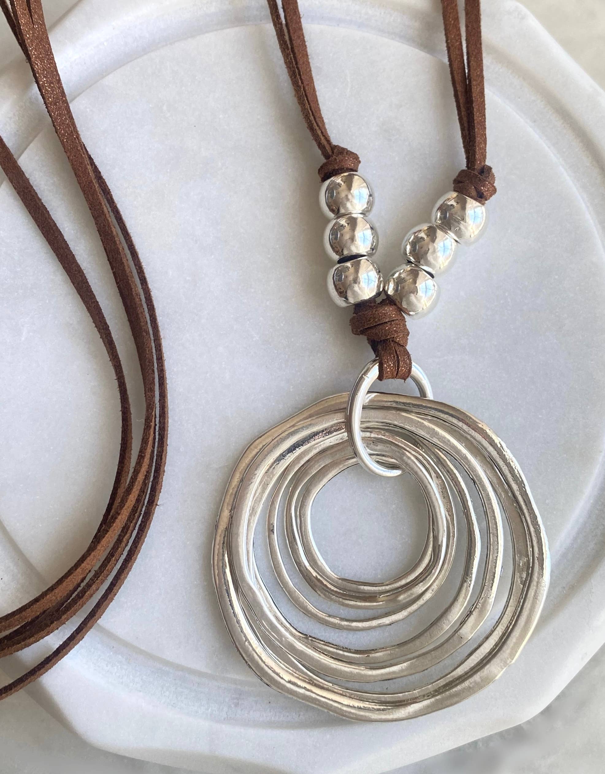 Uptown Brown Necklace  
