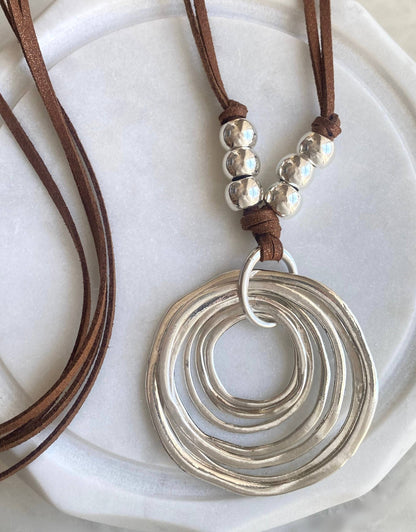 Uptown Brown Necklace  