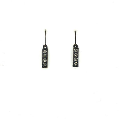 Small Rectangle Drop Earrings