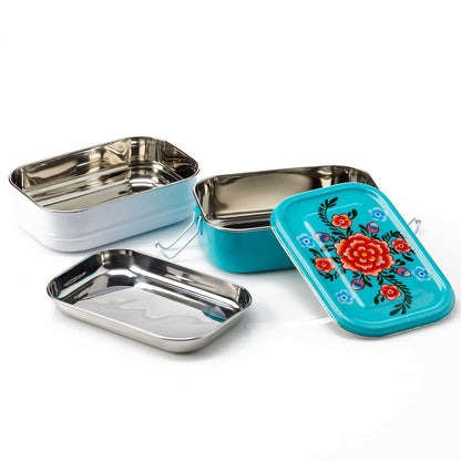 Bright Floral Bento Box Set