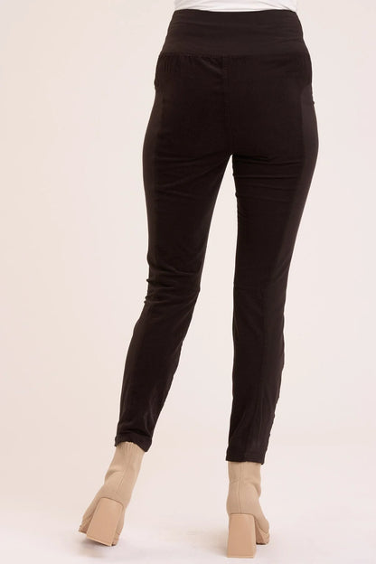 Cord Penny Ruched Legging