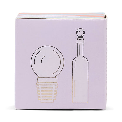 The Moony Glass Bottle Stopper - Lilac