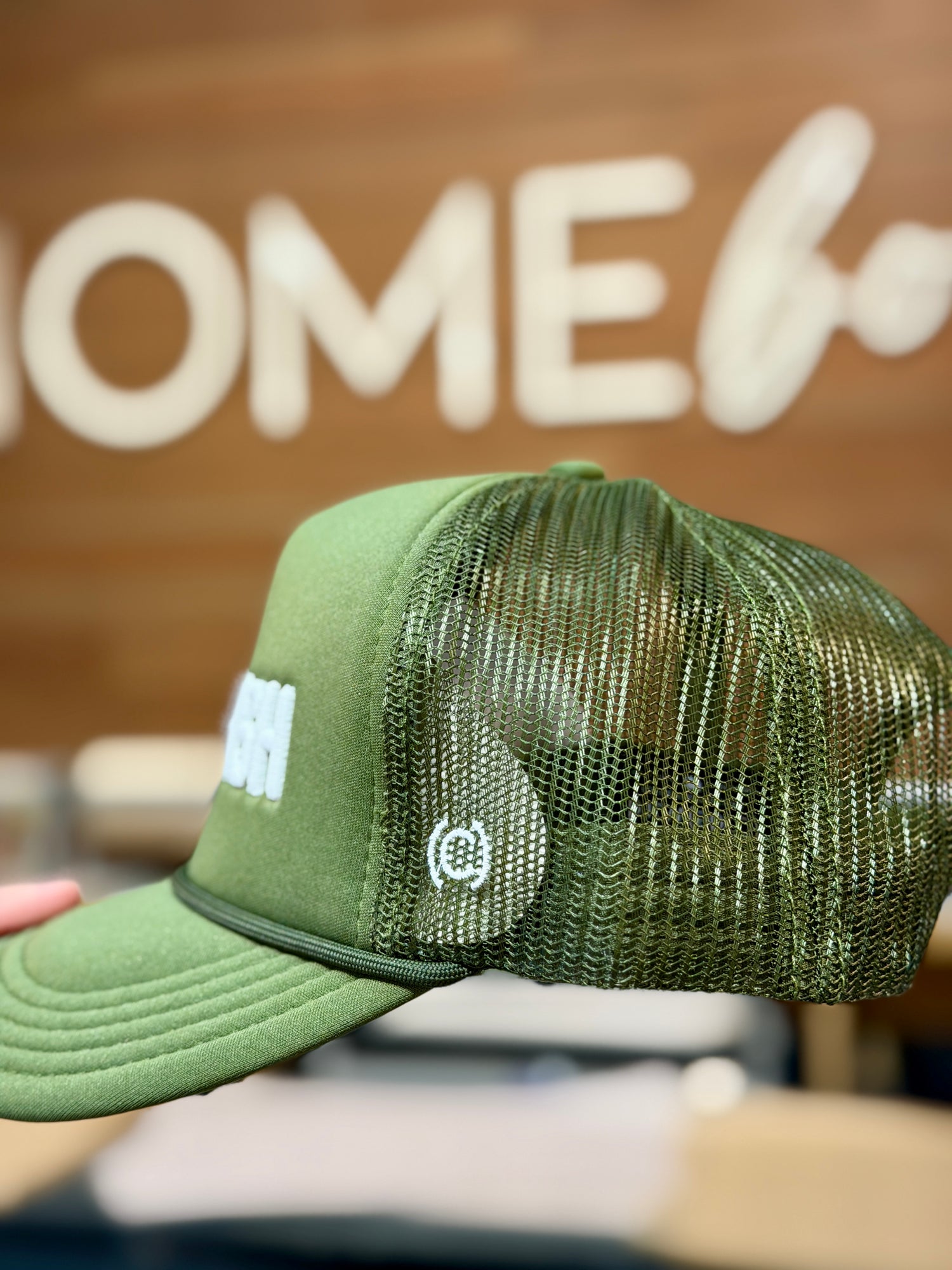 Olive "Local-ish" Foam Trucker Hat