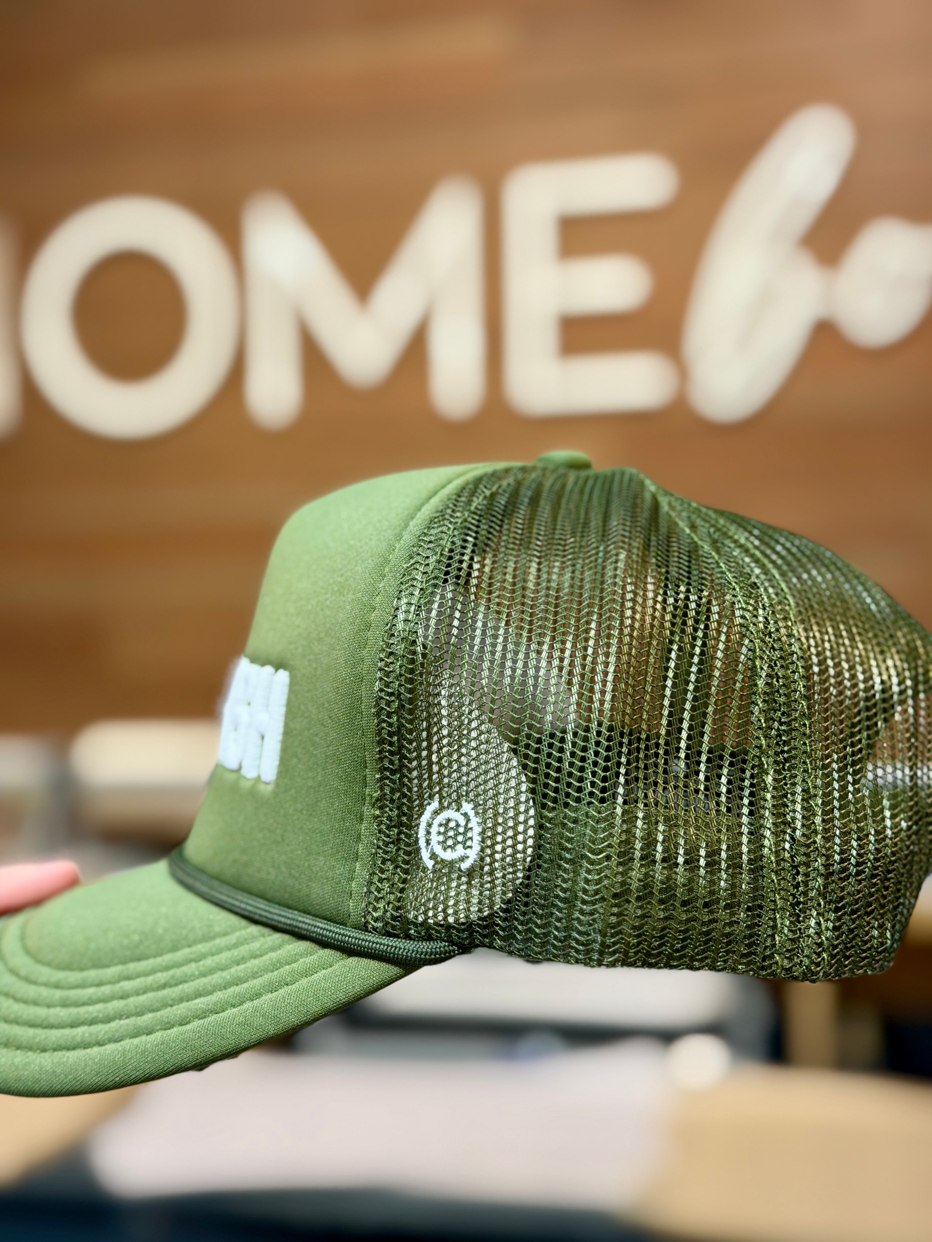 Olive "Local-ish" Foam Trucker Hat