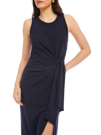 Side Knot Midi Dress