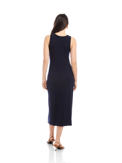 Side Knot Midi Dress