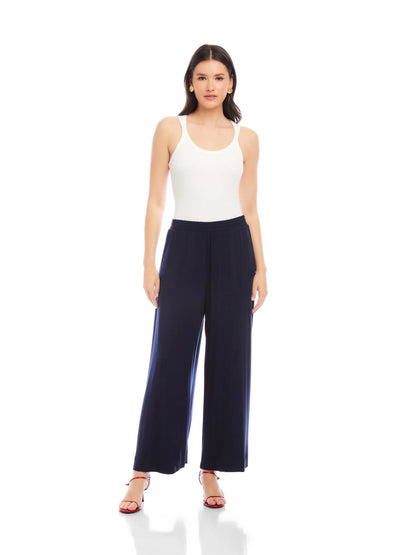Wide Leg Ankle Pants