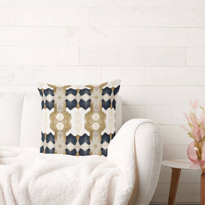 Mia Decorative Abstract Modern Art Throw Pillow