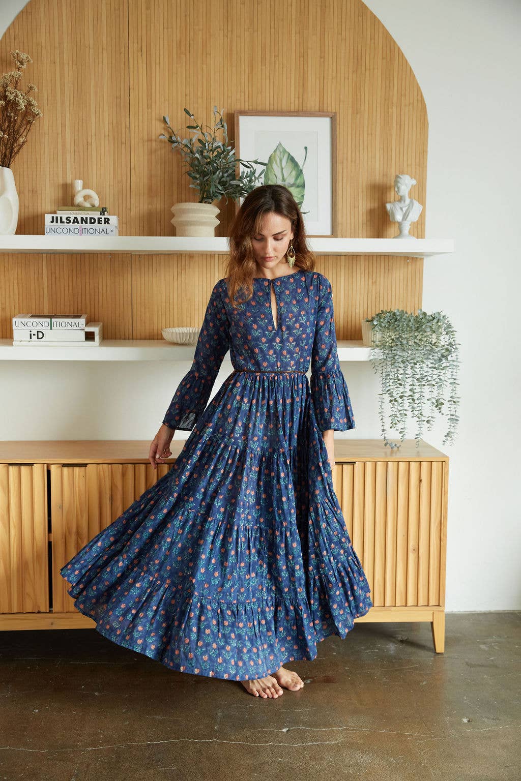 Block Printed Dress (Zahava)