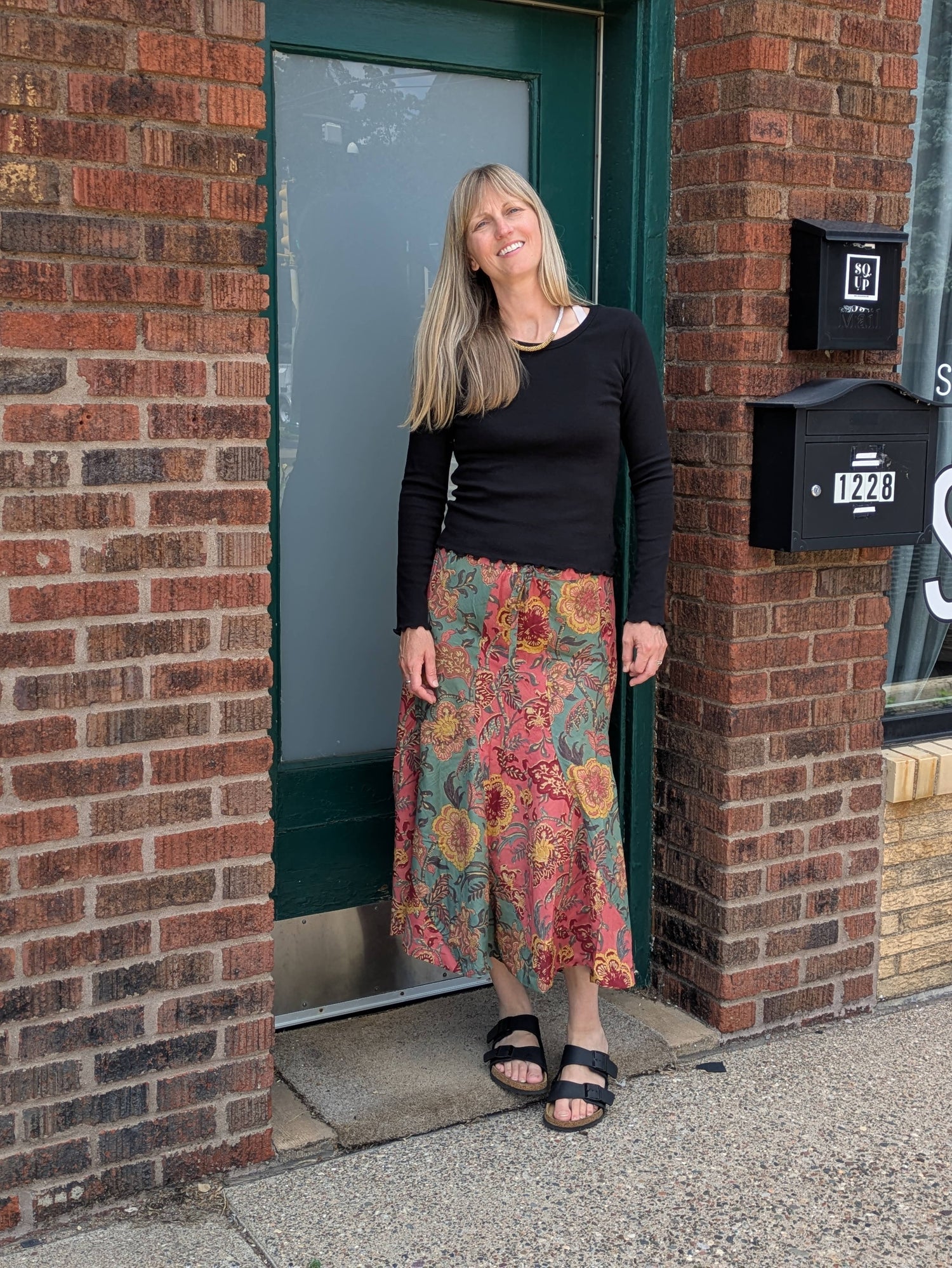 Meadow Bloom Patchwork Skirt