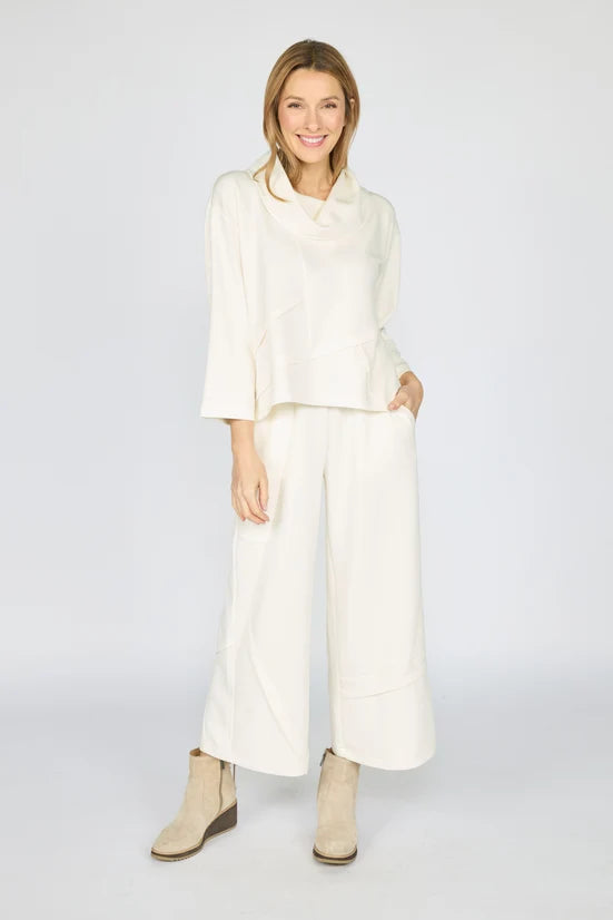 Ultra-Soft Cowl Neck Top