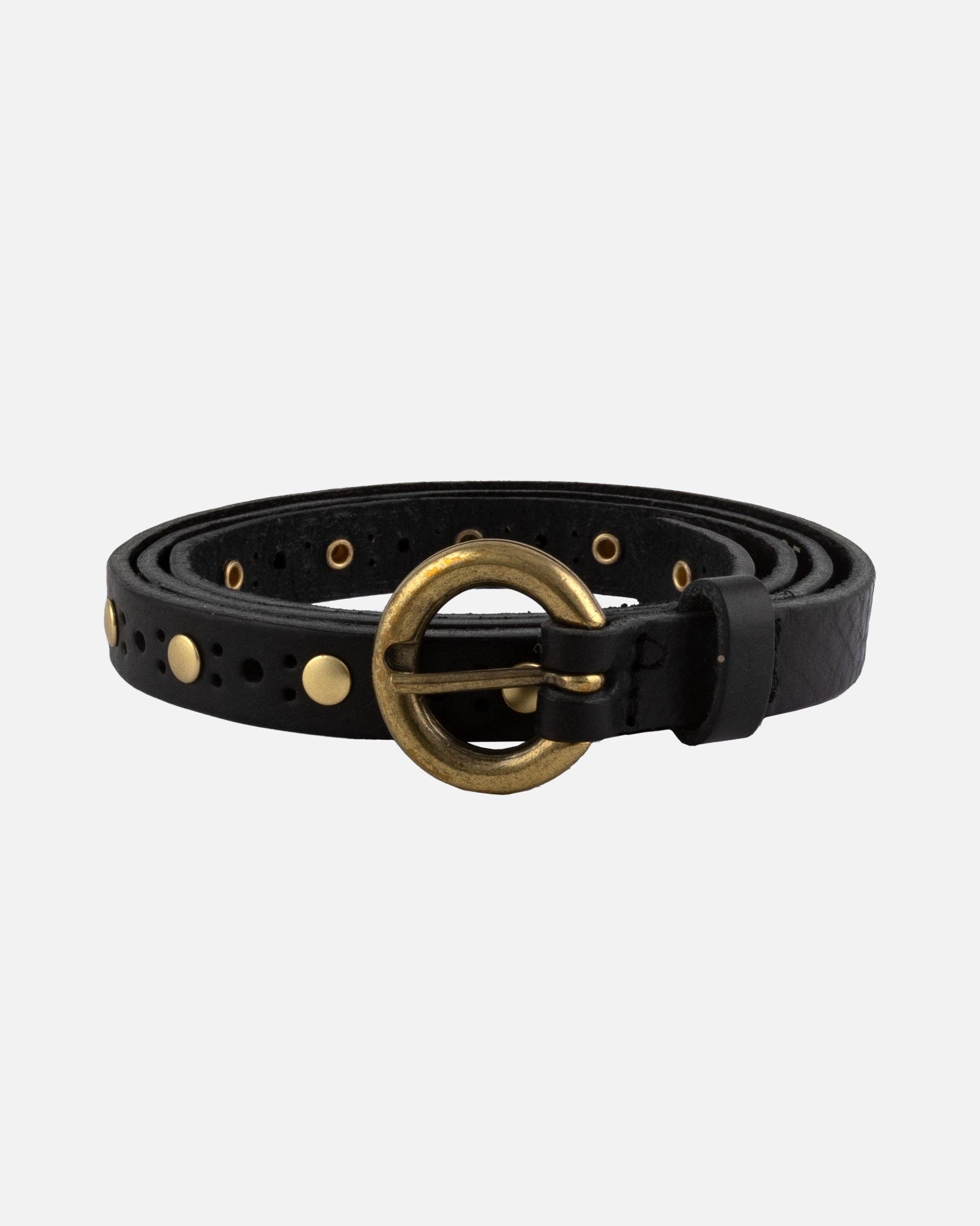Chloe Vintage Studded Skinny Belt