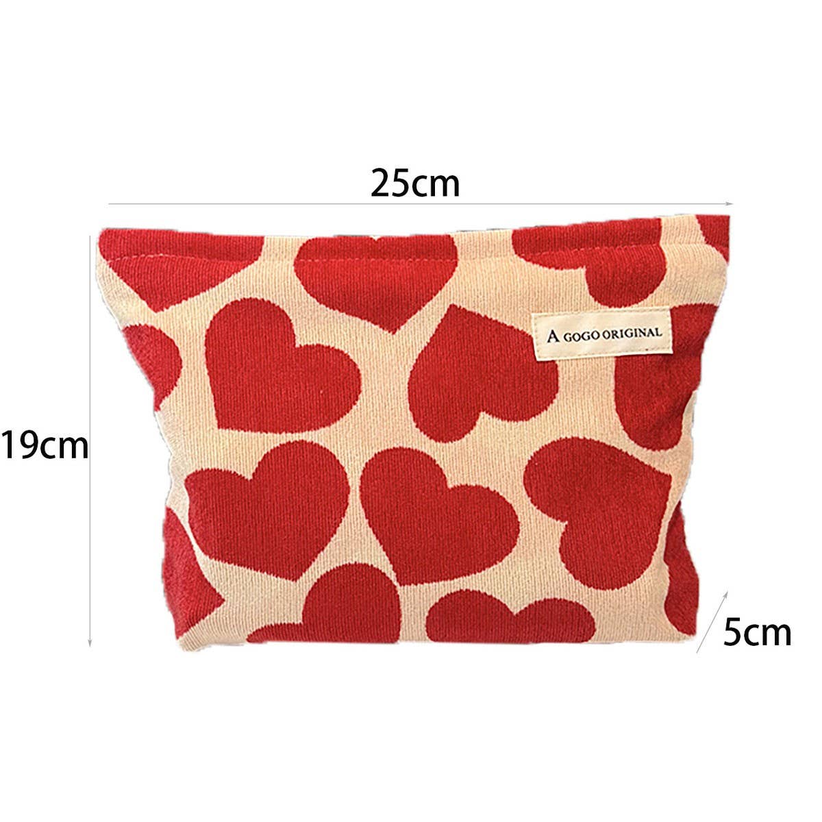 Sweetheart Corduroy Pouch