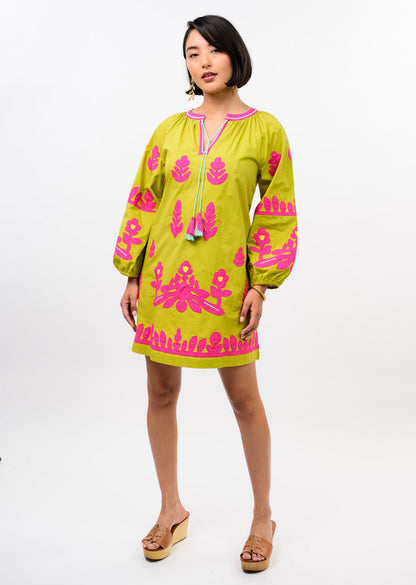 Embroidered Tassel Tunic