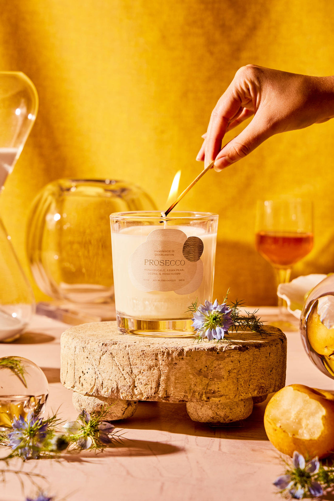 Rewined Prosecco Candle 10 oz