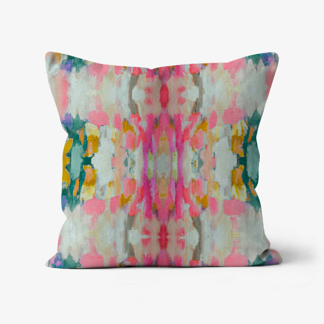 Layla Decorative Abstract Modern Art Painted Print Pillow
