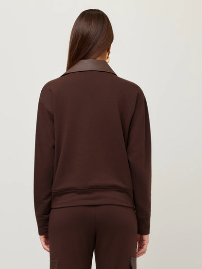 Rachel Contrast Collar Top