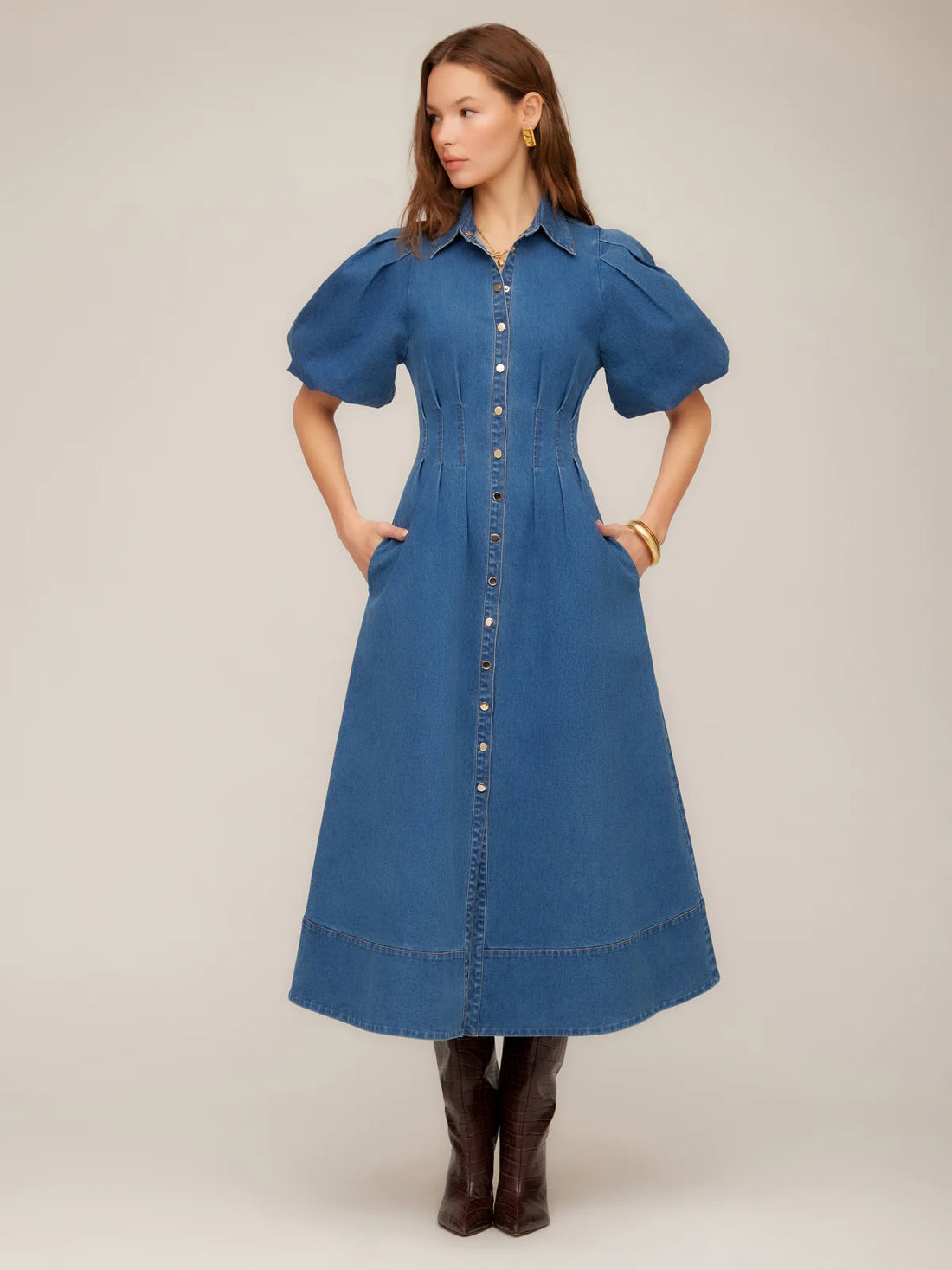 Esme Midi Shirtdress