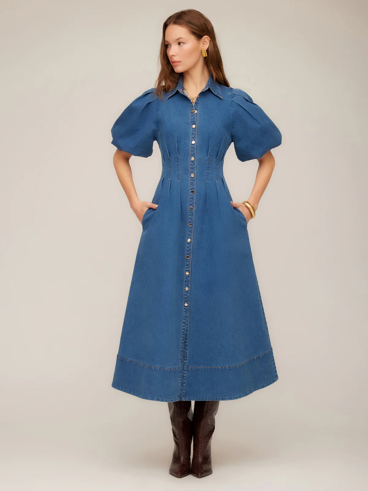 Esme Midi Shirtdress