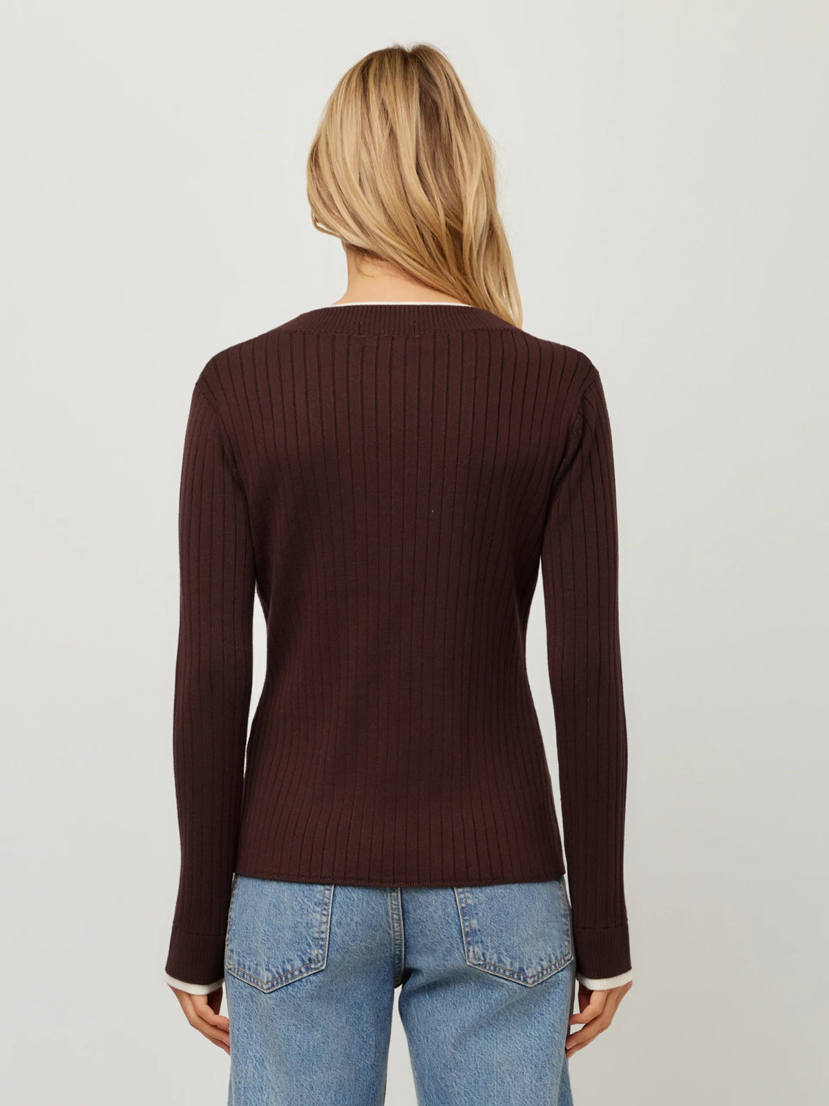 Layered V-Neck Sweater