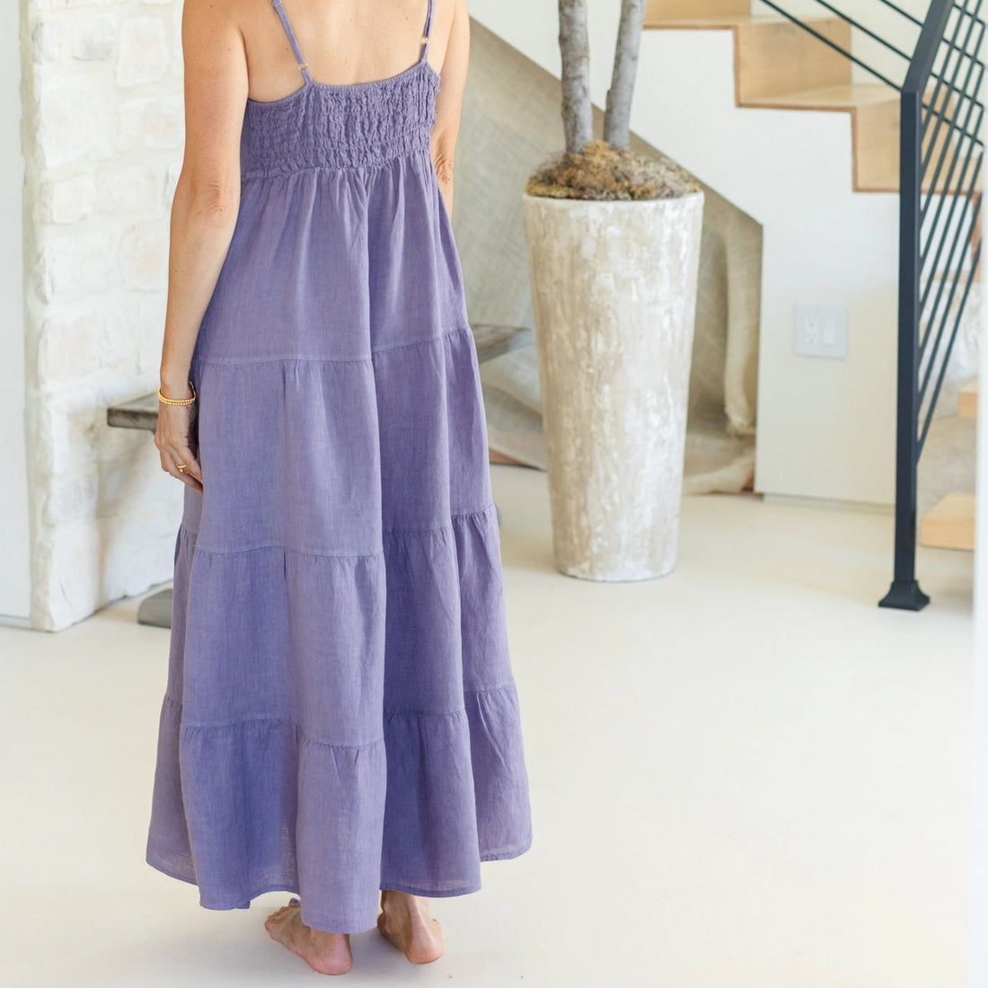 Ocean Linen Spaghetti Strap Dress