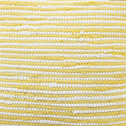 Jute Bordered Throw Pillow