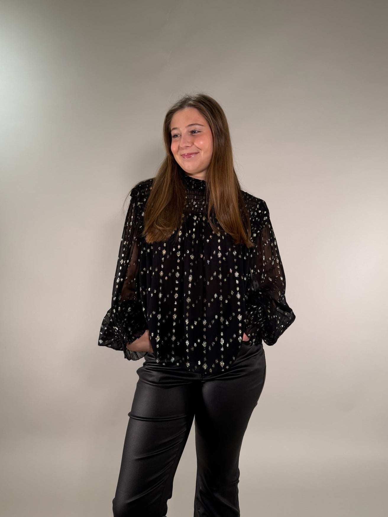 Starlight Sheer Blouse