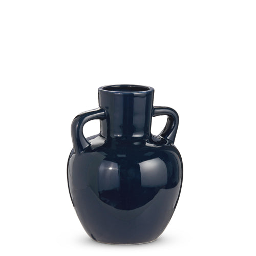 8&quot; Blue Glazed Vase