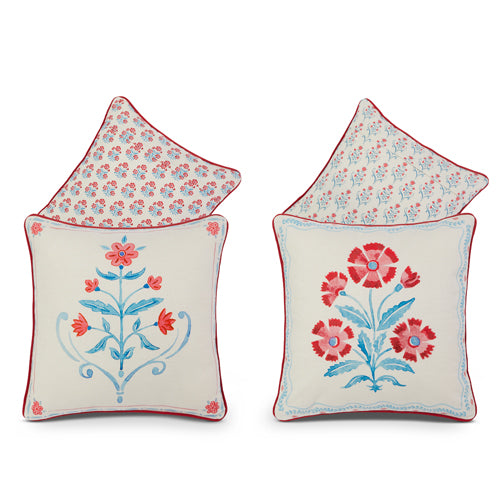 Mughal Floral Pillow