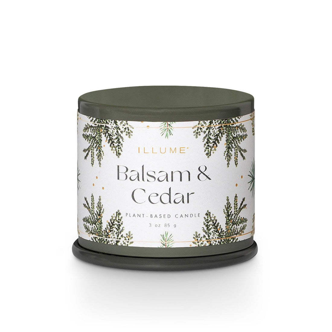 Balsam &amp; Cedar Demi Vanity Tin Candle