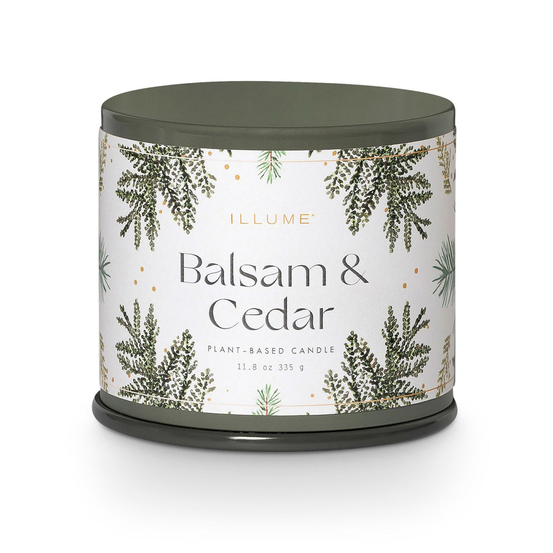 Balsam &amp; Cedar Vanity Tin Candle