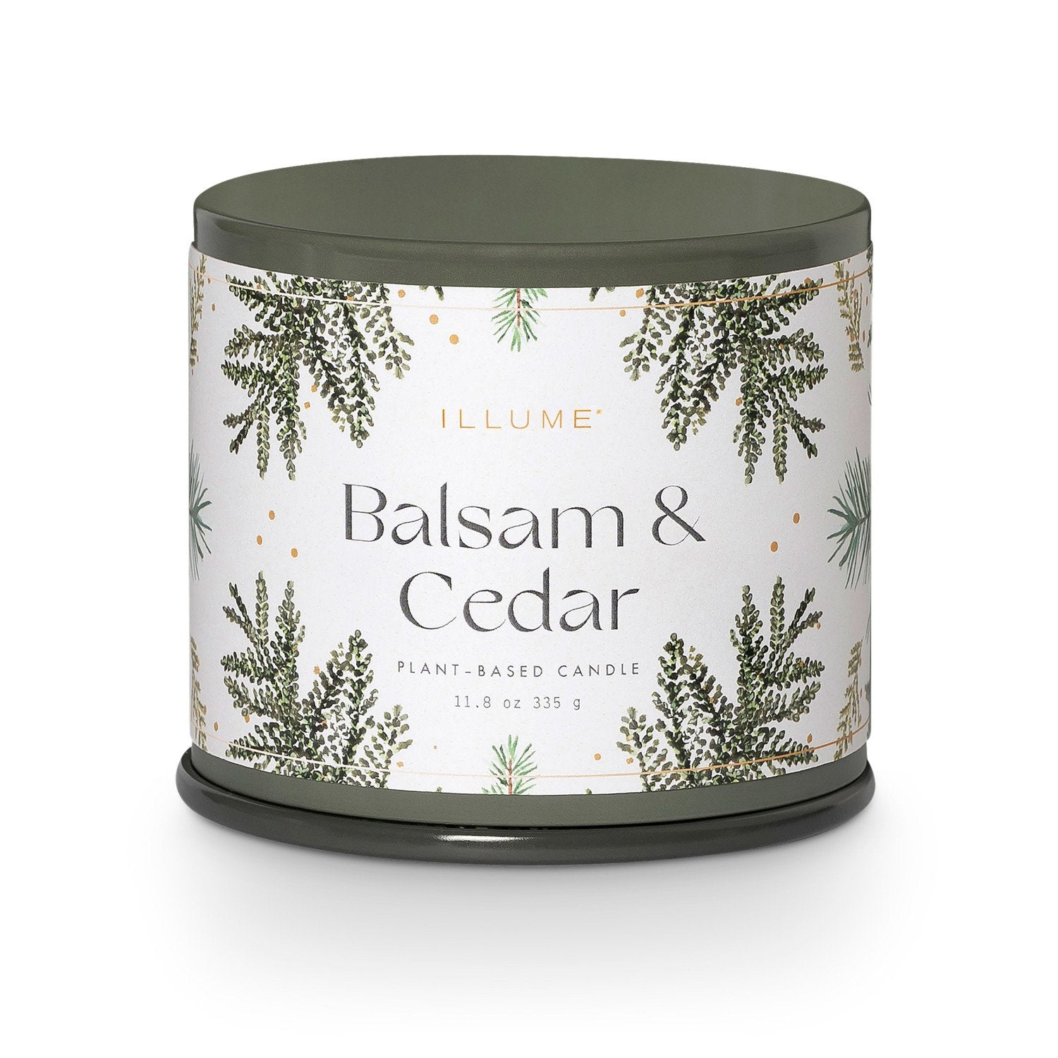 Balsam &amp; Cedar Vanity Tin Candle