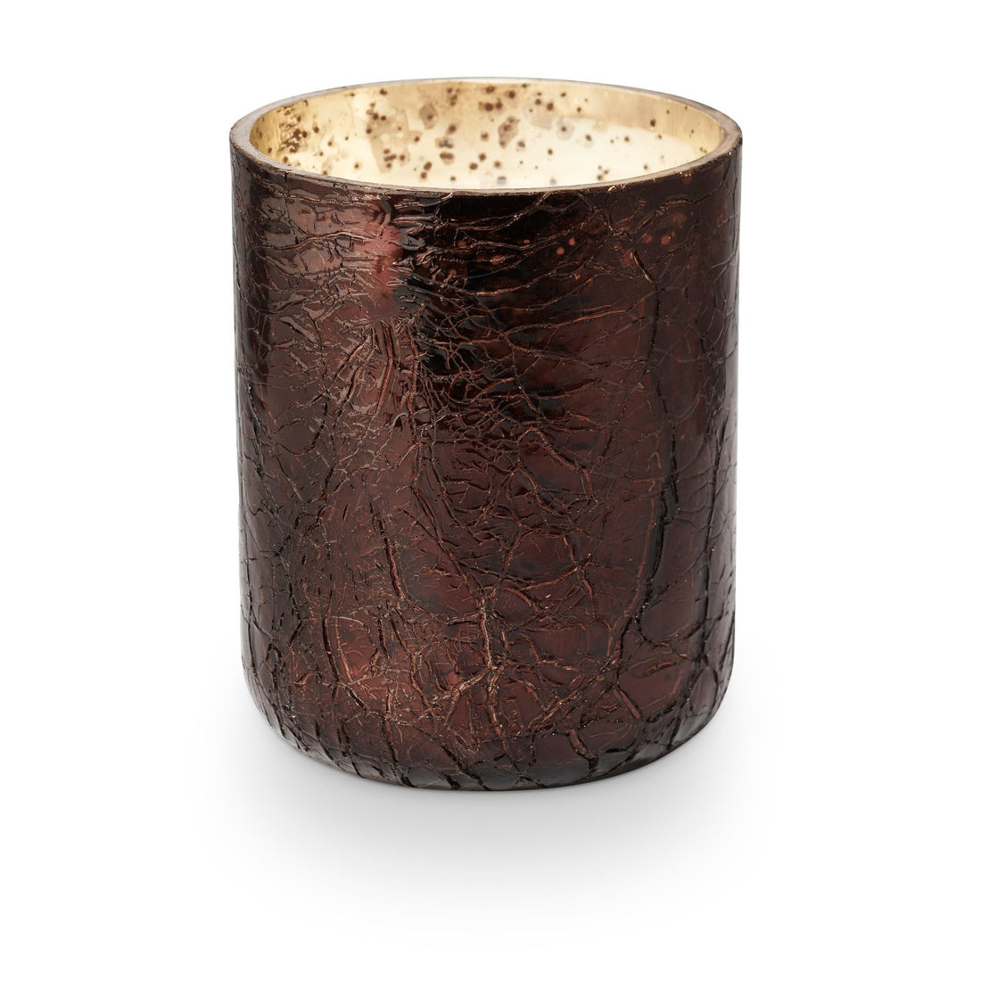 Midnight Pumpkin Small Boxed Crackle Glass Candle