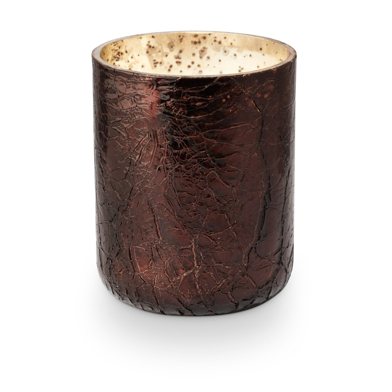 Midnight Pumpkin Small Boxed Crackle Glass Candle