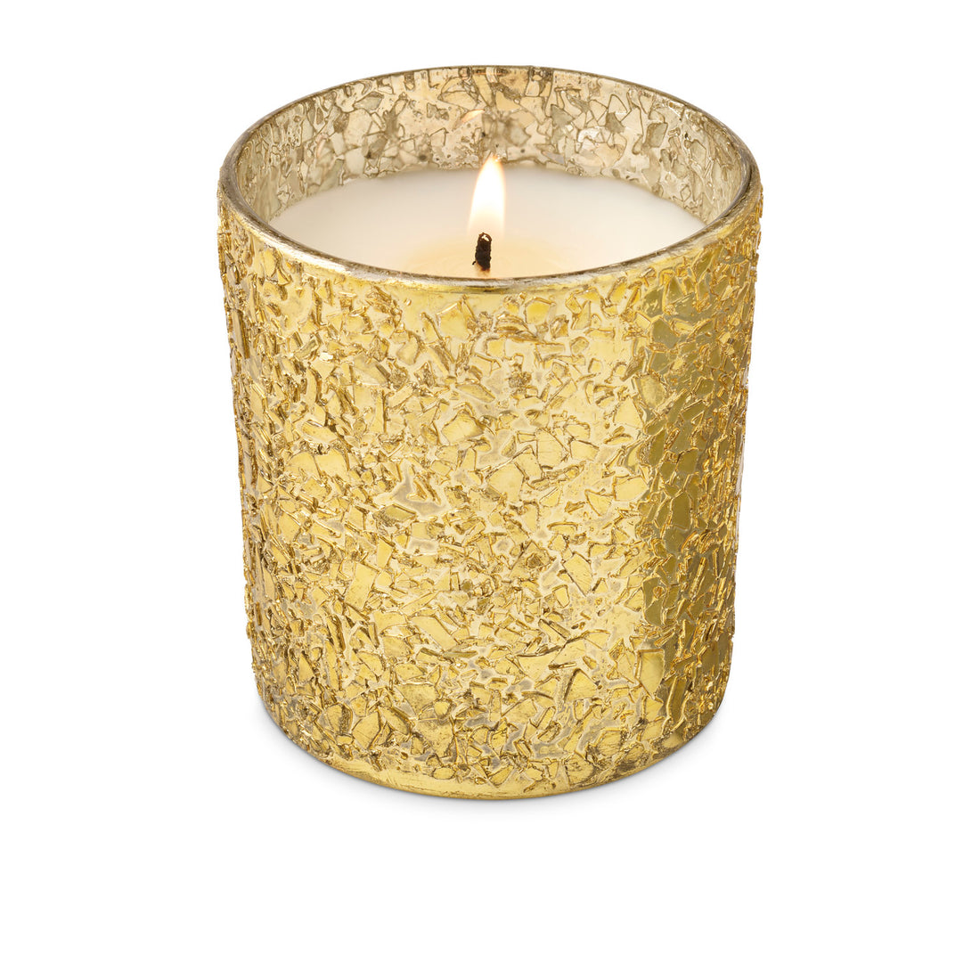 Glittering Garland Glitter Glass Candle