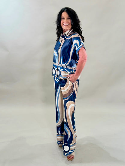 Satin Flutter Top