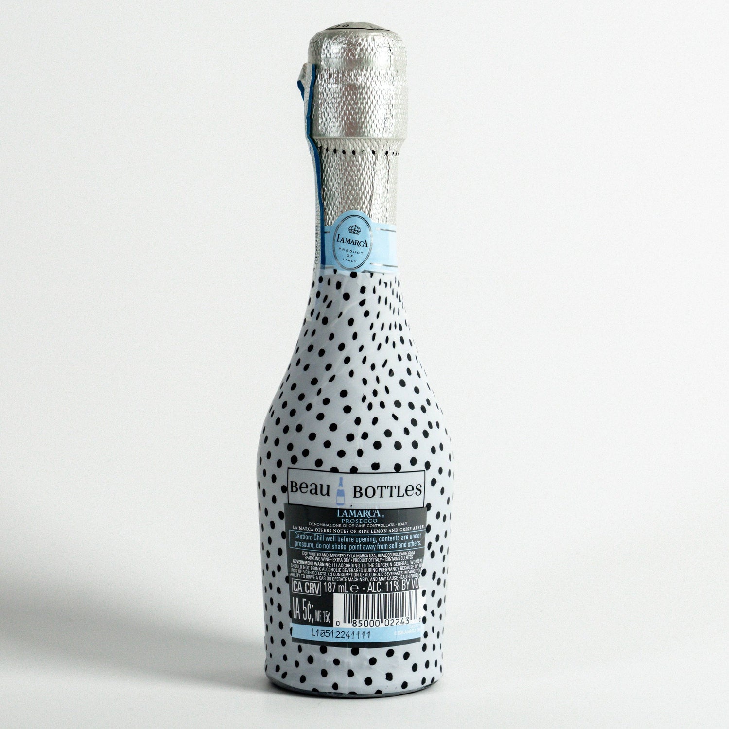 Black and White Dots - Mini Prosecco