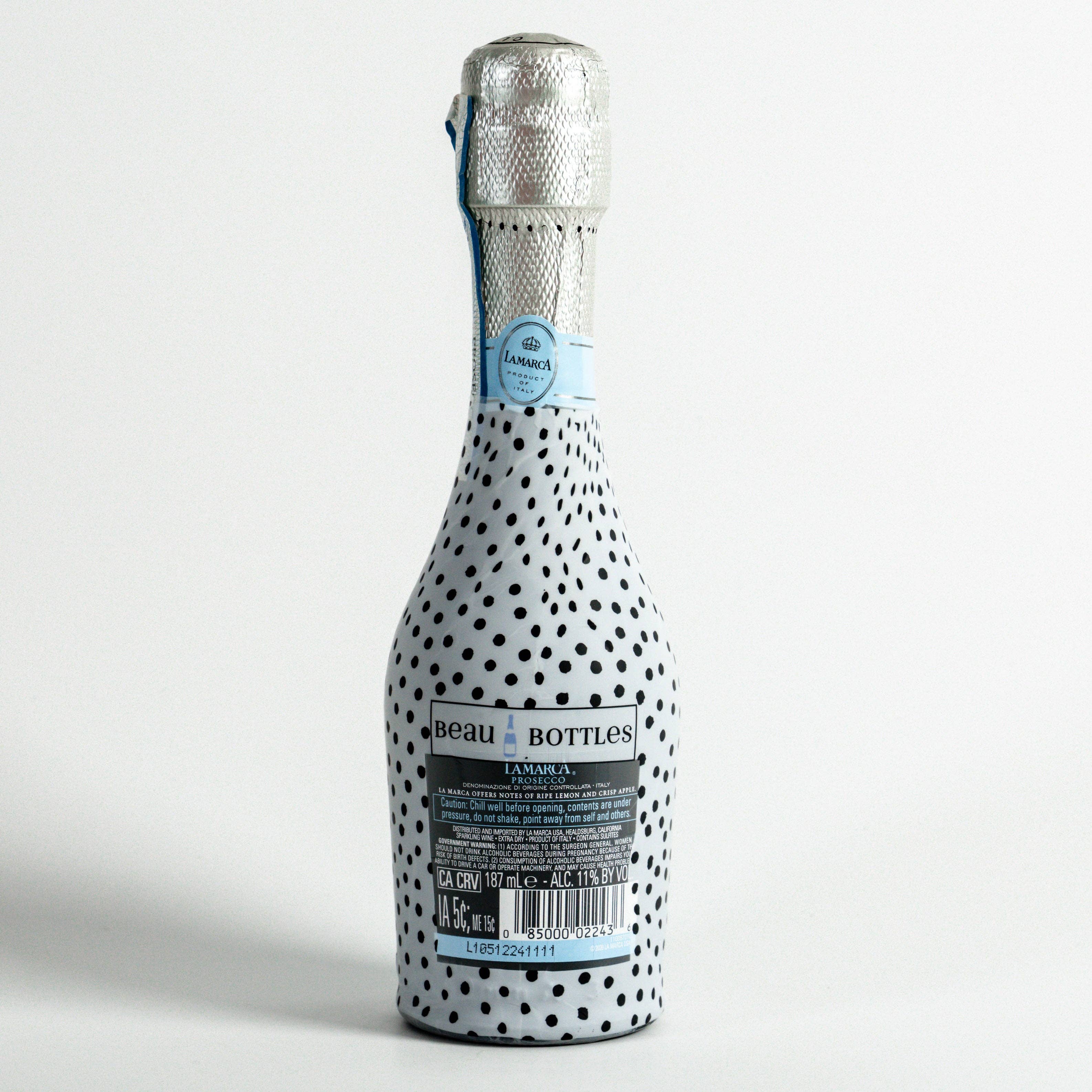 Black and White Dots - Mini Prosecco
