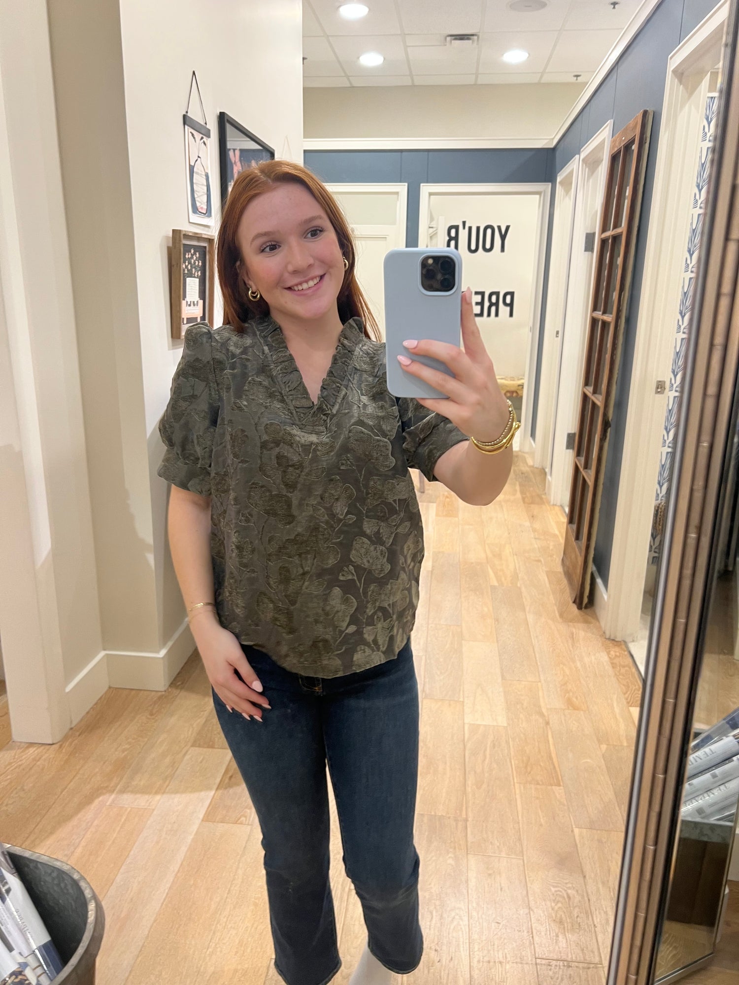 Velvet Petal Blouse