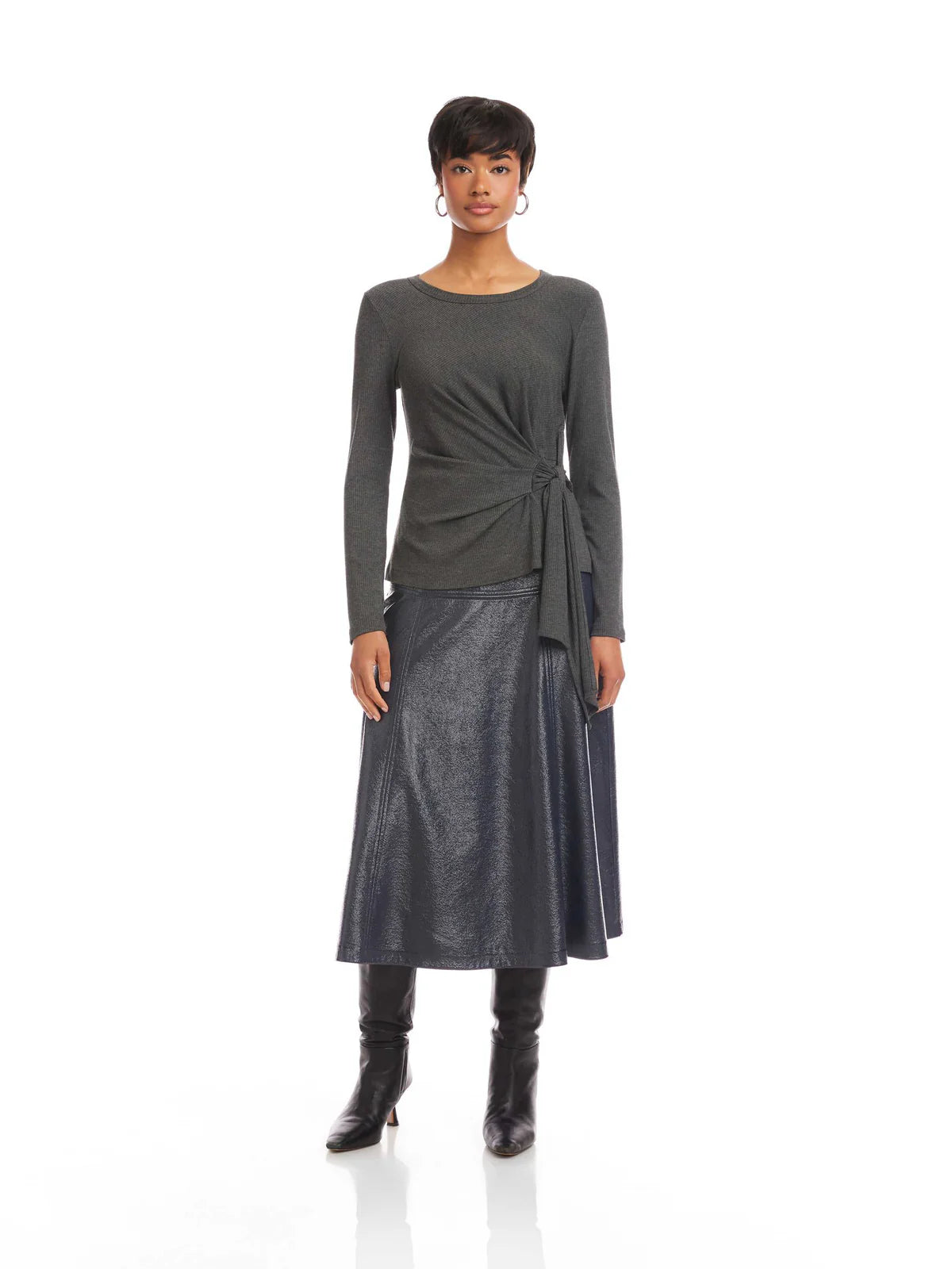 Fifteen Twenty Addy Side Knot Top