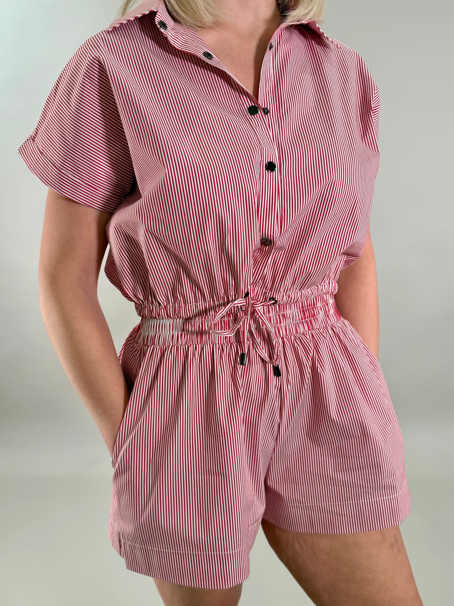 The Gameday Pinstripe Button-Down