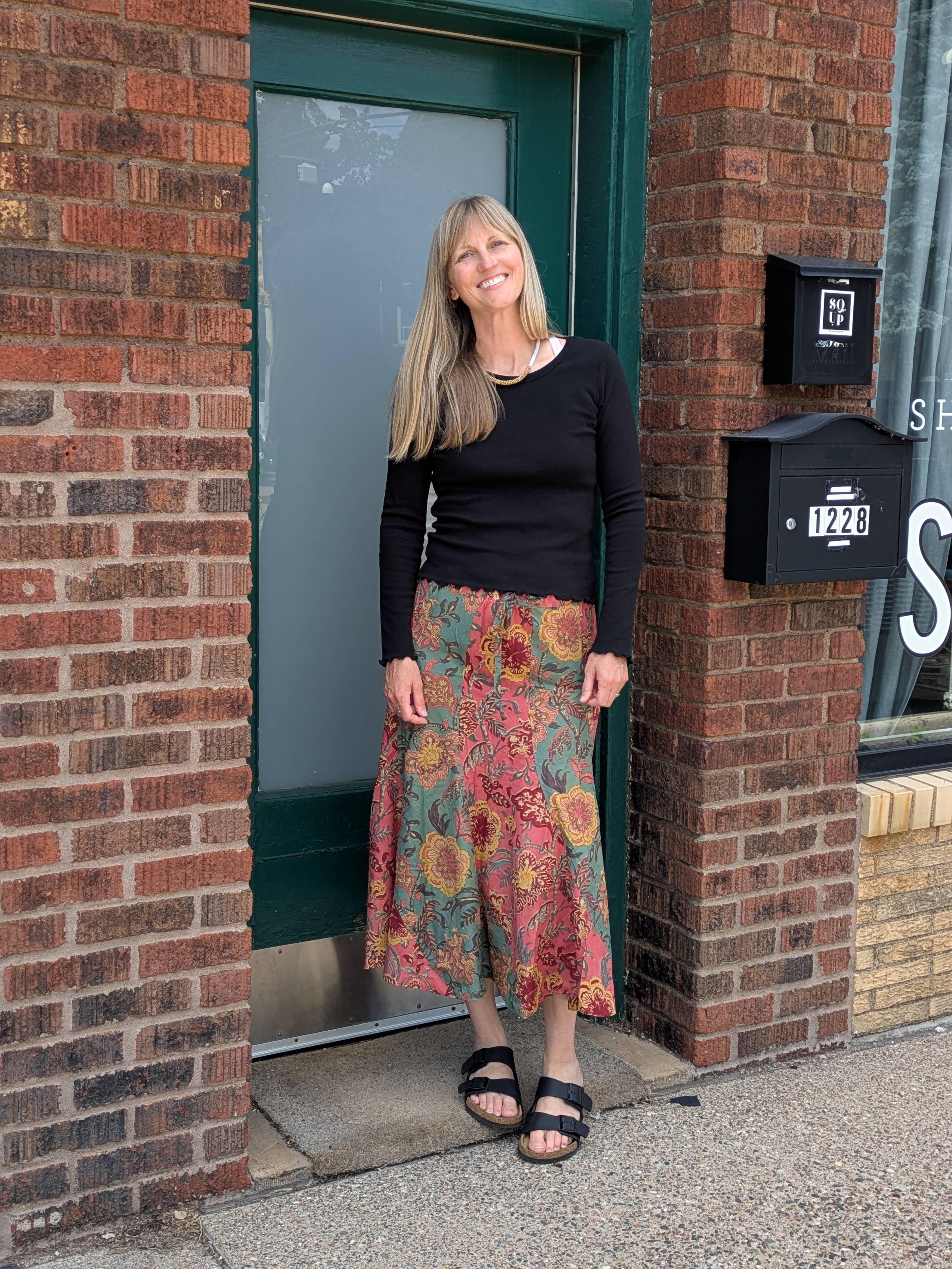 Meadow Bloom Patchwork Skirt