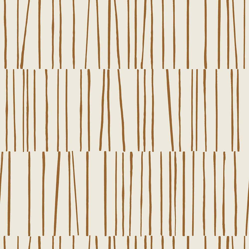 Shift Copper Peel and Stick Wallpaper, 28 sq. ft.